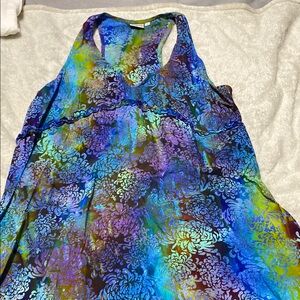 Vibrant Multicolor Sleeveless Dress